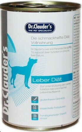 Dr.Clauder's Liver Diet Влажна Храна за Кучета в Може да с Пилешко и Ориз 200гр