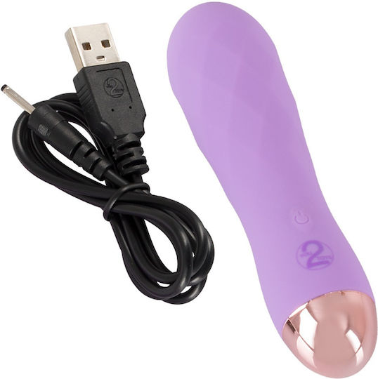 You2Toys Cuties Silk Touch Rechargeable Mini Vibrator Vibrator 12.5cm Violet