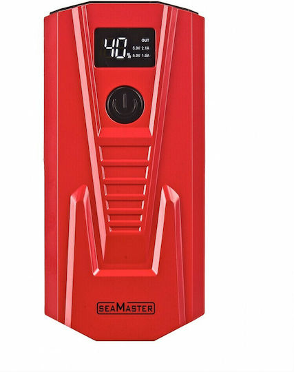 Eval Seamaster Portable Car Battery Jump Starter 12000mAh with Power Bank / USB / Φακό 12V