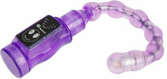 Baile Distortion Vibrating Stimulator Πρωκτικές Μπίλιες με Δόνηση Μωβ