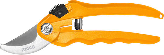 Ingco Baumschere Länge 20cm mit Maximalem Schnittdurchmesser 14mm