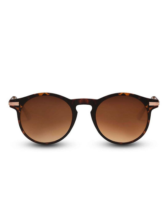 Solo-Solis Sonnenbrillen mit Schwarz Rahmen und Braun Verlaufsfarbe Linse NDL416