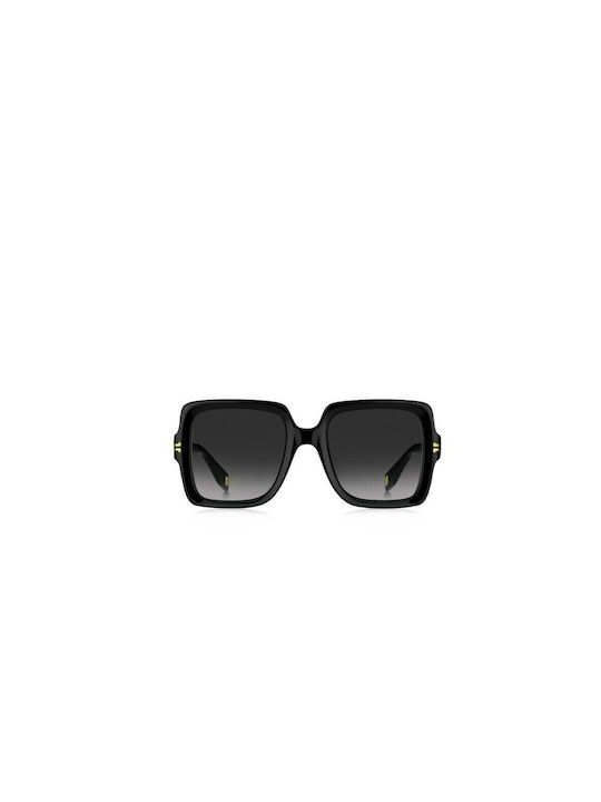 Marc Jacobs Sonnenbrillen mit Schwarz Rahmen und Schwarz Verlaufsfarbe Linse MJ 1034/S RHL/9O