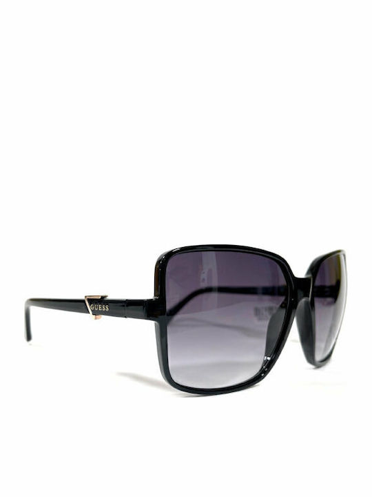 Guess Guess Women's Sunglasses with Black Horn-Rimmed Frame and Grey Gradient Lenses GU7812 01B