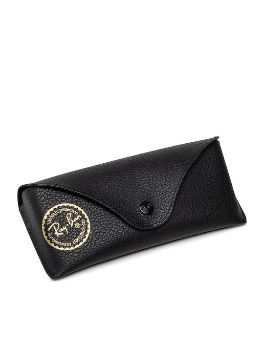 Ray Ban Унисекс Слънчеви Очилa с Прозрачна Пластмасова Рамка и Черен Преливащ Лещи RB4376 647711