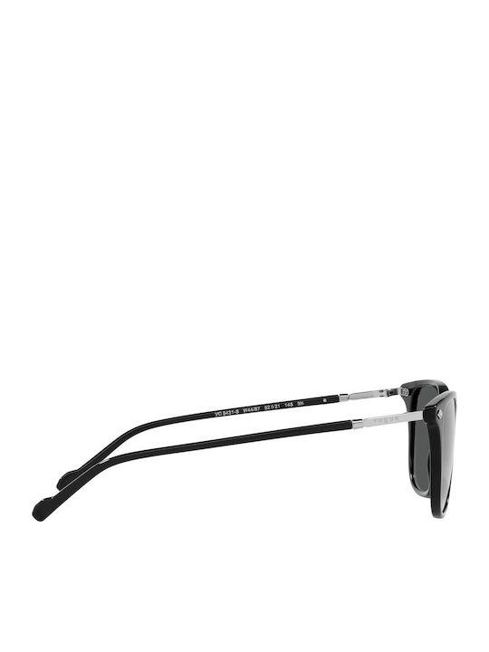 Vogue Unisex Sunglasses With Black Horn-Rimmed Frame And Grey Lens VO5431S W44/87