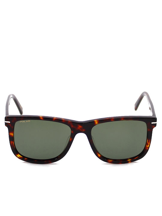 Polar Unisex Sunglasses with Horn-Rimmed Frame 428 Gradient Polarized