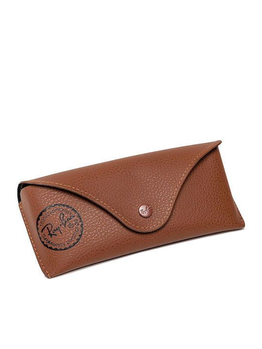 Ray Ban Elliot Unisex Ochelari de soare cu Maro Tortoise Cadru și Albastru Degrade Lentilă