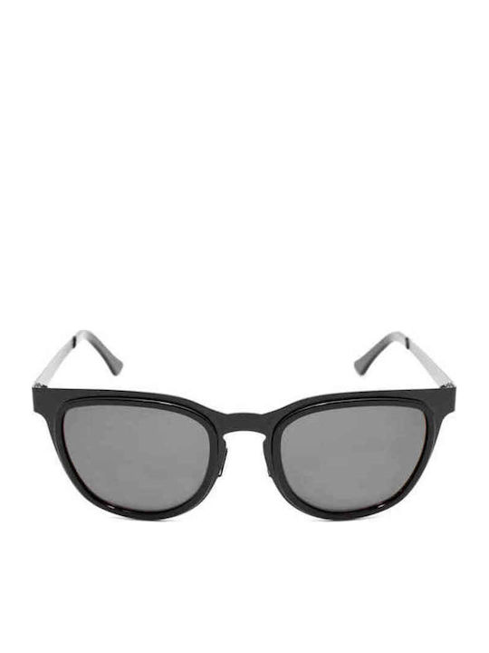 L.G.R. Glorioso Unisex Sunglasses with Metal Frame Black 01