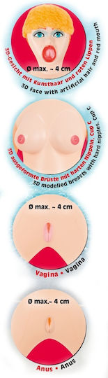 You2Toys Lovedoll Pamela Blow-up Sex Doll Butt Vagina Mouth