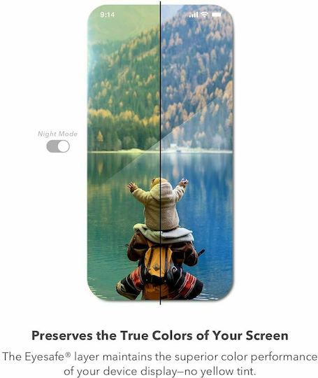 Zagg InvisibleShield Elite VisionGuard Antimicrobial Full Face Tempered Glass (iPhone 14 Plus / 13 Pro Max)