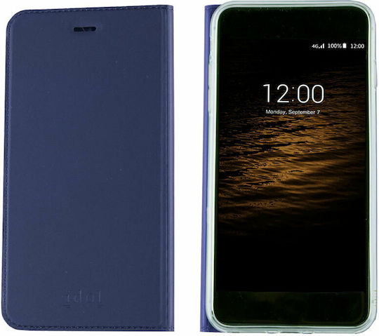 Idol 1991 Prime Magnet Book Synthetisches Leder Blau (iPhone 8/7 Plus)
