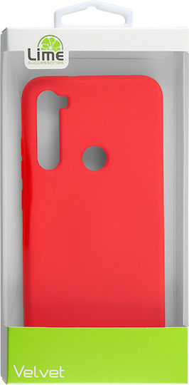 Lime Velvet 4 Back Cover Σιλικόνης Κόκκινο (Redmi 6)