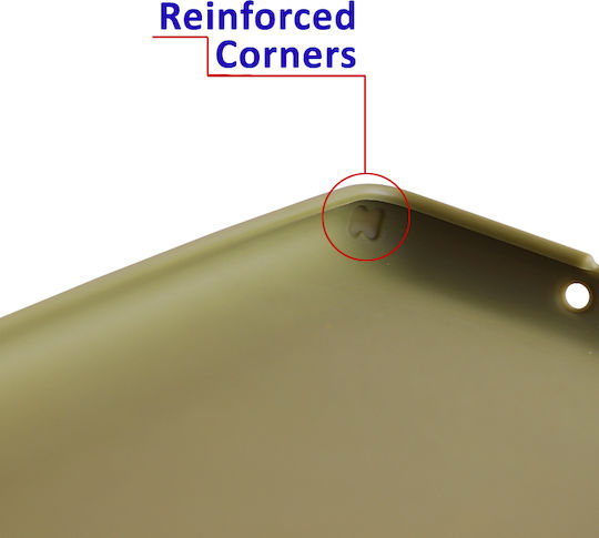 Volte-Tel Carbon Camera Protective Back Cover Σιλικόνης Χακί (Redmi Note 9)