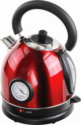 Livoo Kettle 1.8lt 1800W Red