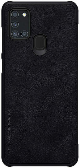 Nillkin Qin Book Synthetic Leather Black (Galaxy A21s) 6902048196902
