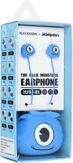 Jellie Monster YLFS-01 In-ear Handsfree with 3.5mm Connector Blue