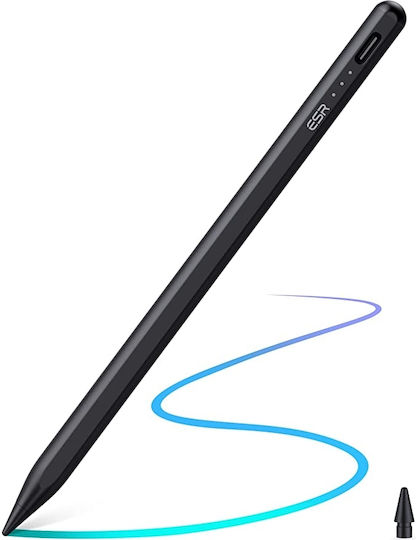 ESR Digital+ Magnetic Stylus Pen Digital with Palm Rejection for iPad in Black color