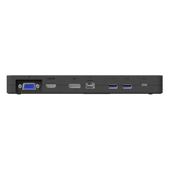 Fujitsu Port Replicator 2 USB-C Докинг станция с HDMI/DisplayPort PD Ethernet и свързване 2 монитора Черен