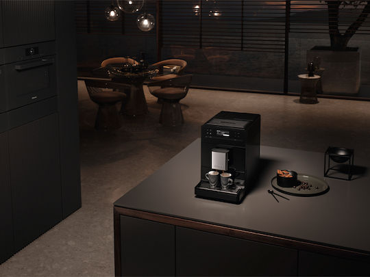 Miele CM 5310 Автоматична Еспресо Кафемашина 1500W Налягане 15bar с Мелачка Черна CM 5310