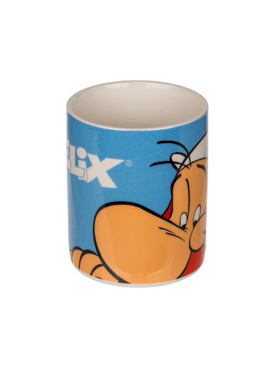 Out of the Blue Obelix Mug Ceramic Blue 325ml