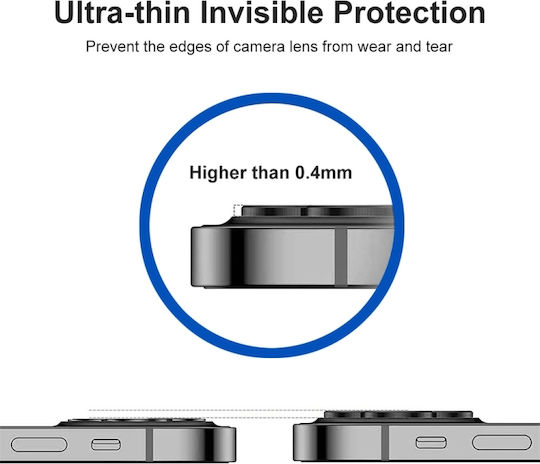Enkay Hat-Prince Camera Protection Tempered Glass Silver for the iPhone 13 Pro / 13 Pro Max