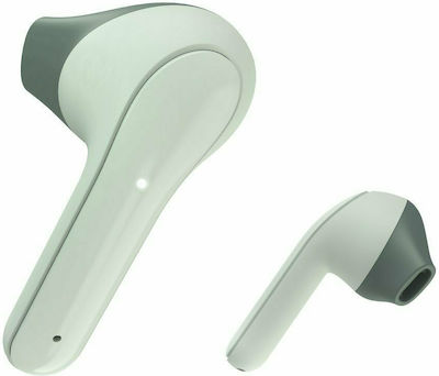 HAMA Freedom Light Earbud Bluetooth Handsfree Ακουστικά με Θήκη Φόρτισης Mint Green