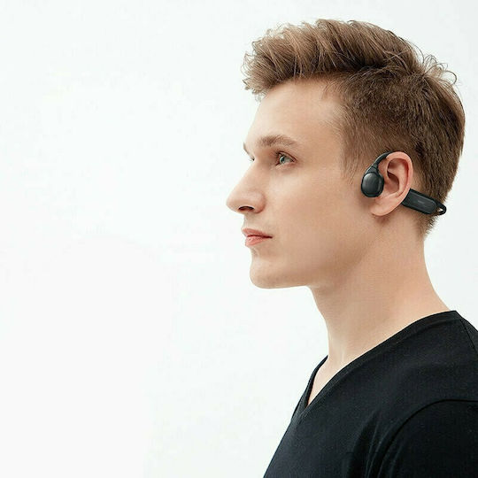 Remax RB-S36 Knochenleitung Bluetooth-Freisprecheinrichtung Kopfhörer mit Schweißresistenz Schwarz