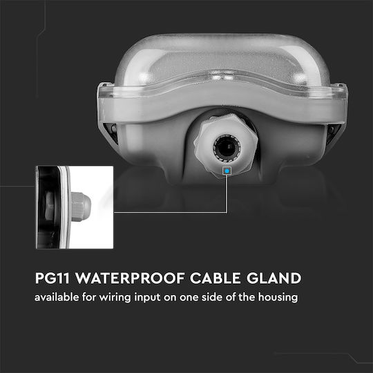 V-TAC Lumină Batten VT-15028 Pentru Exterior cu LED Integrat 22W 157.6buc
