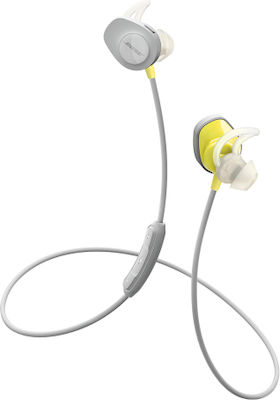 Bose Soundsport In-ear Bluetooth Handsfree Ακουστικά με Αντοχή στον Ιδρώτα Κίτρινα