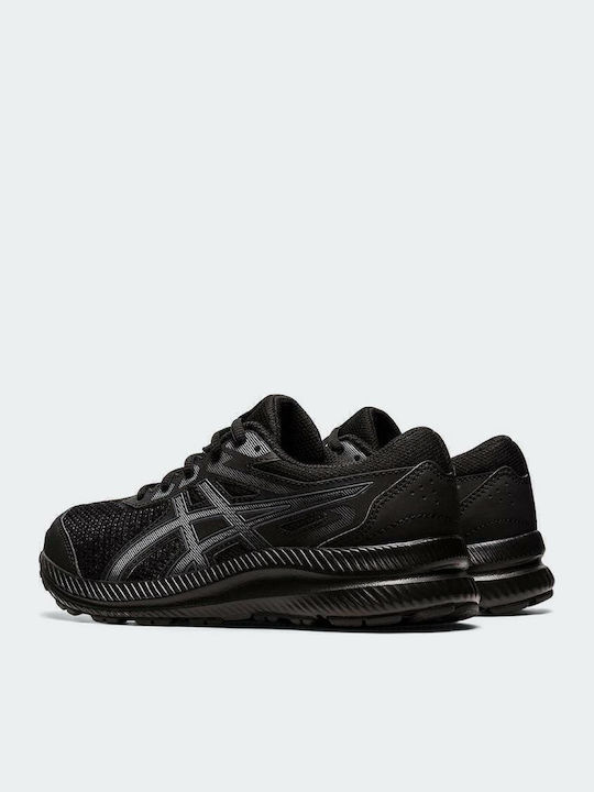CONTEND 8 GS Kids Sports Shoes Running with Laces Black