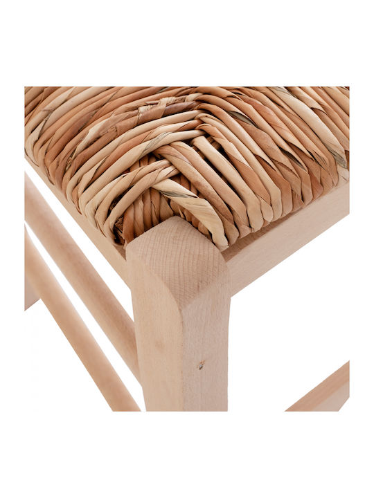 Cafe Wooden Chair Beige 40.5x41.5x88cm