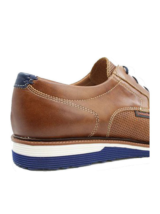 Men's Leather Casual Shoes Tabac Brown