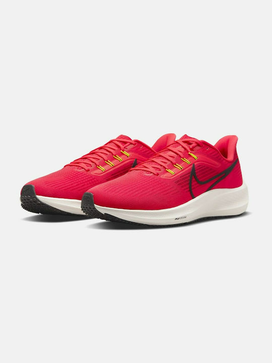 Nike Air Zoom Pegasus 39 Ανδρικά Αθλητικά Παπούτσια Running Siren Red / Black / Red Clay / Phantom