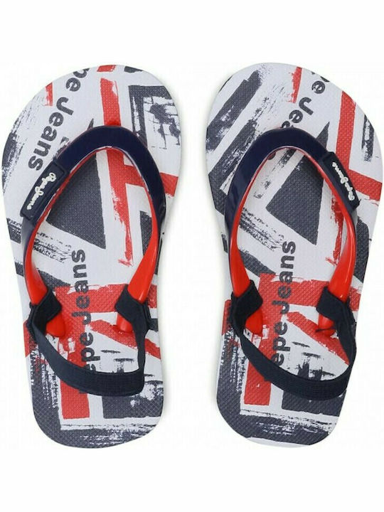Kinder Flip Flops Marineblau Dorset