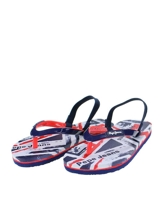 Kinder Flip Flops Marineblau Dorset