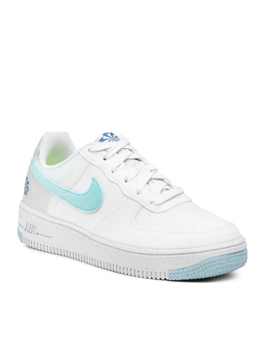 Air Force 1 Crater Παιδικά Sneakers White / Copa / Rift Blue / Volt