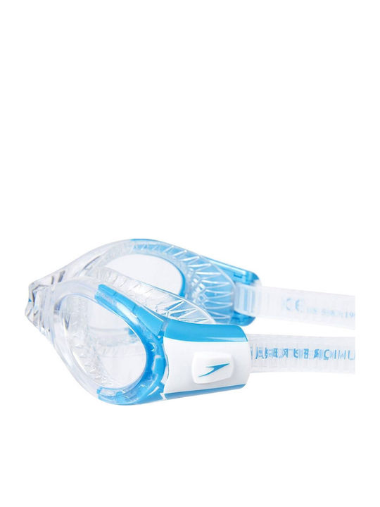 Speedo Futura Biofuse Flexiseal JR Γυαλιά Κολύμβησης Παιδικά με Αντιθαμβωτικούς Φακούς Διάφανα