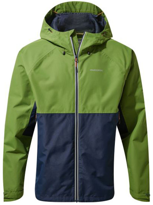 Atlas Jacket Waterproof Agave Green / Blue Navy