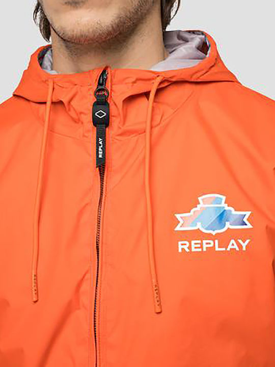 Jacket Waterproof and Windproof Orange