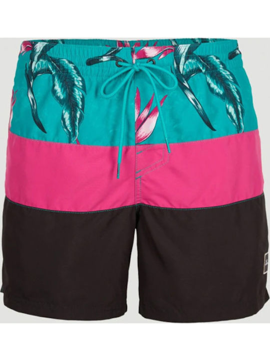 Frame Block Men's Swimwear Shorts Multicolour Striped