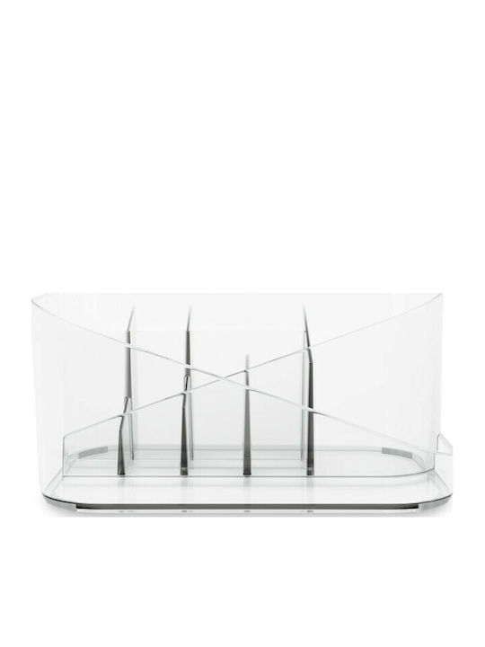 Umbra Cosmetics Organizer with 9 Compartments Transparent 27x17x13cm