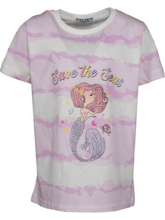 Evita Kids' Pajamas Summer Lilac Save The Seas