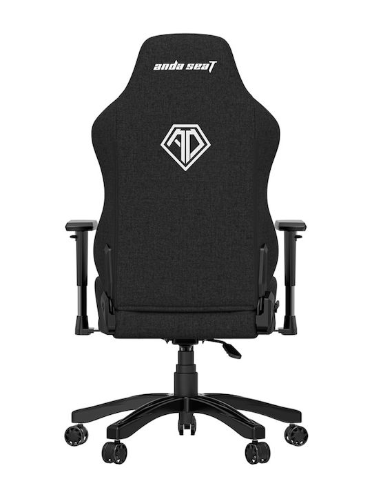 Anda Seat Phantom 3 Large Fabric Gaming Chair with Adjustable Arms Carbon Black