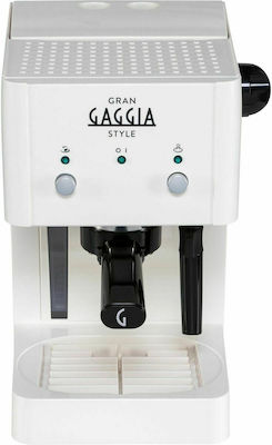 Gaggia Gran Style Automatic Espresso Machine 15bar White