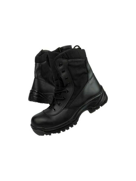 Lavoro Men's Military Boots Black