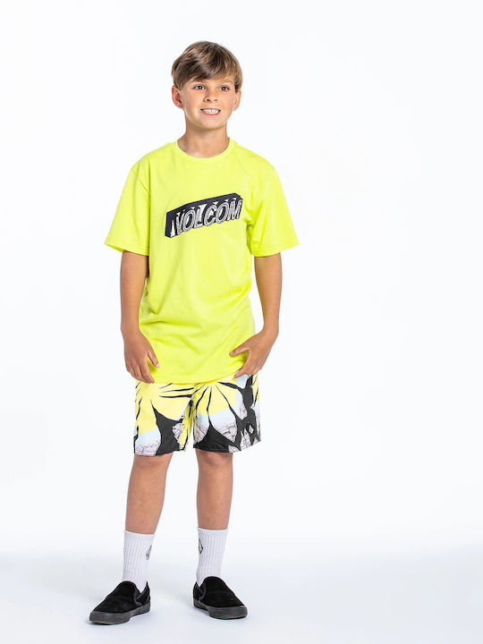 Volcom Poly Party Kids Swimwear Swim Shorts Multicolour