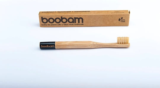 Boobam Style Zahnbürste Mittel Schwarz