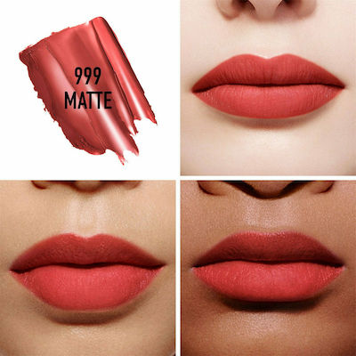 Dior Rouge Dior Colored Refillable Lip Balm με Χρώμα 999 Mate