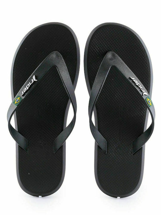 Rider Herren-Flip-Flops Schwarz